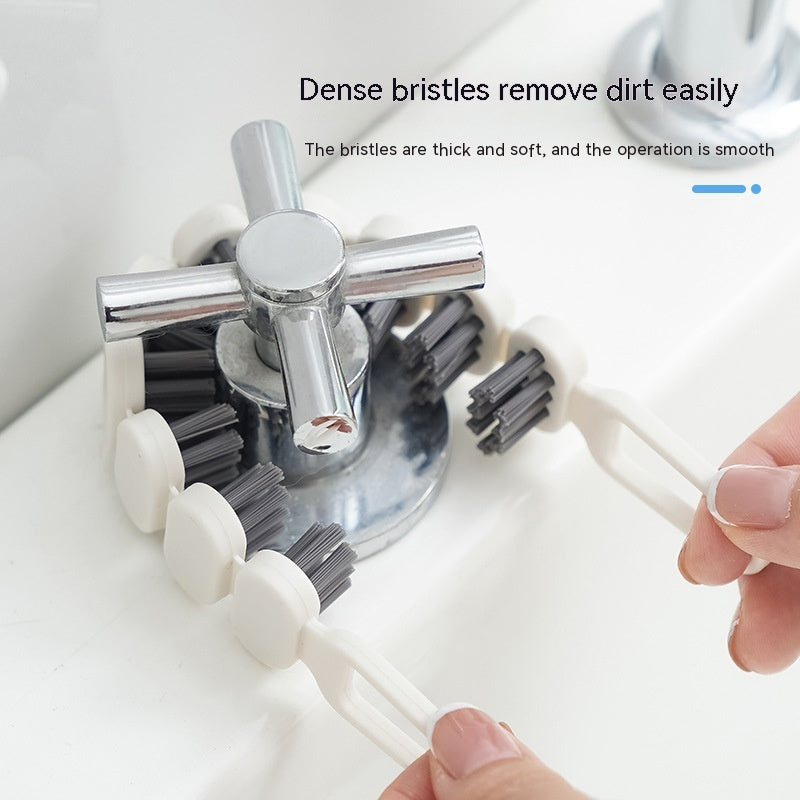 Faucet Cleaning Brush Kitchen Oil Stain Remove Brush Bendable Gap Clean Tool Kitchen Bathroom Bathtub Tube Sink Clean Brush Kitchen Gadgets - AS Fusion