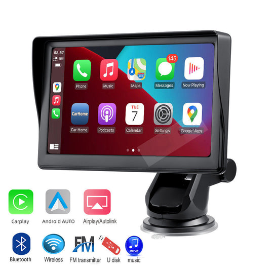 7 IPS Car Smart Screen Wireless Carplay Auto Mobile Phone Projection Screen Navigation - AS Fusion