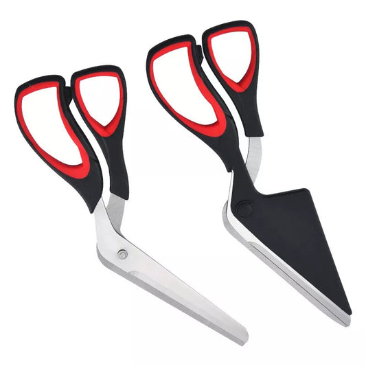 PizzaCut - Non-Stick Pizza Scissors With Protective Server