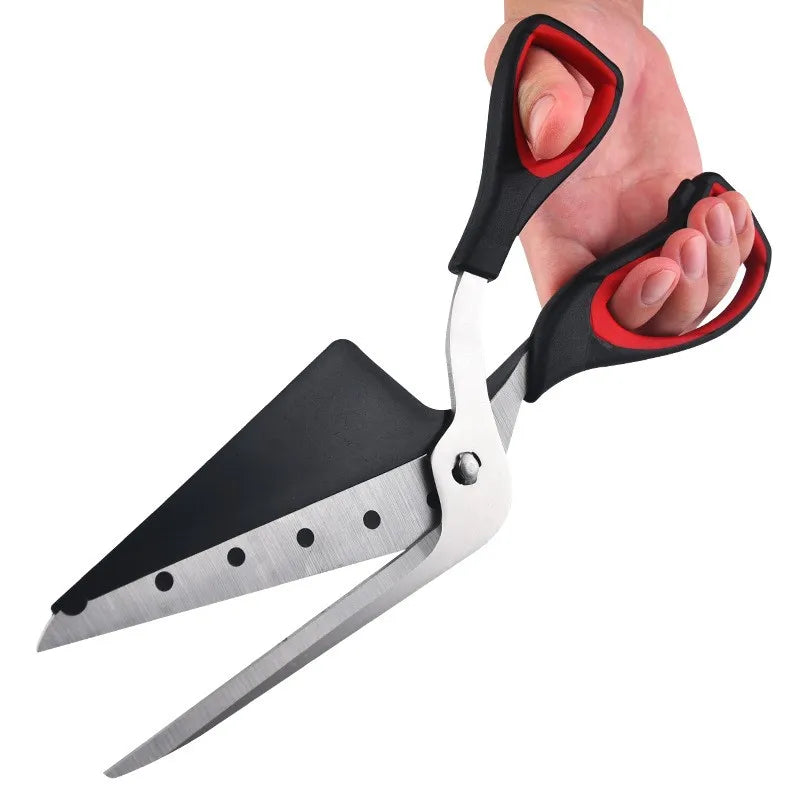 PizzaCut - Non-Stick Pizza Scissors With Protective Server