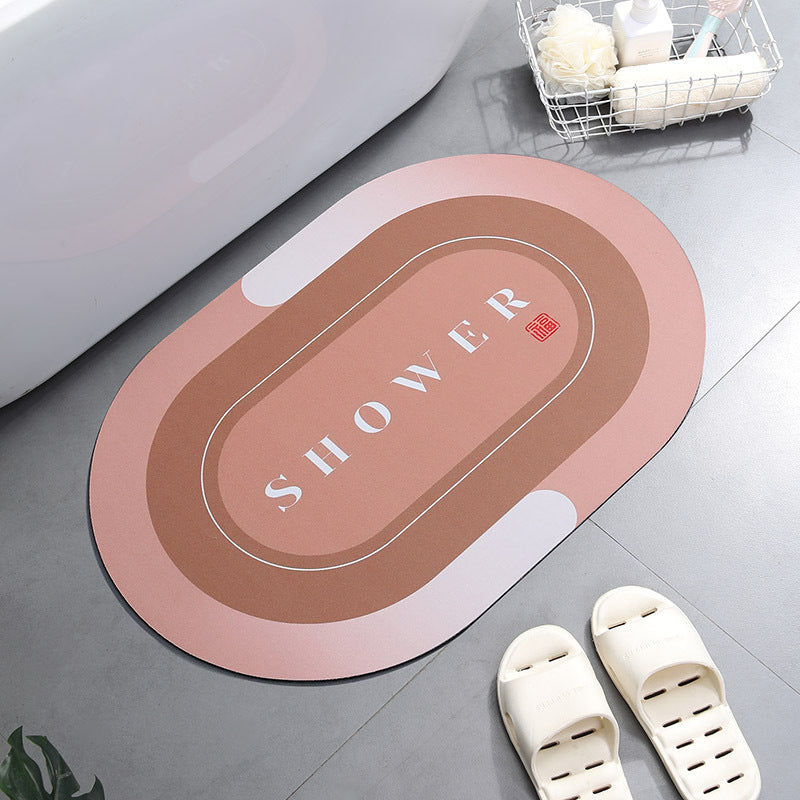 Home Bathroom Super Absorbent Shower Bath Mat - AS Fusion