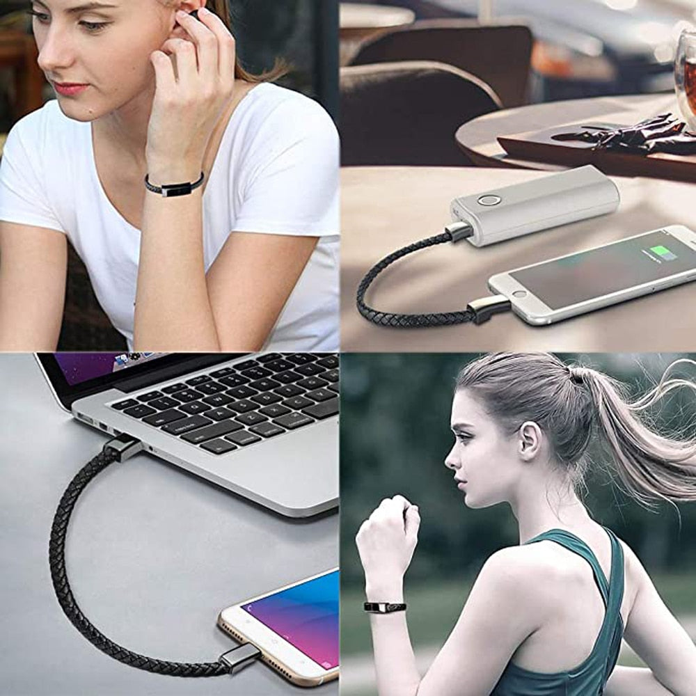 Data Charging Bracelet Cord for iPhones - AS Fusion