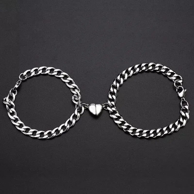 Beautiful Couples Magnetic Heart Bracelet - AS Fusion